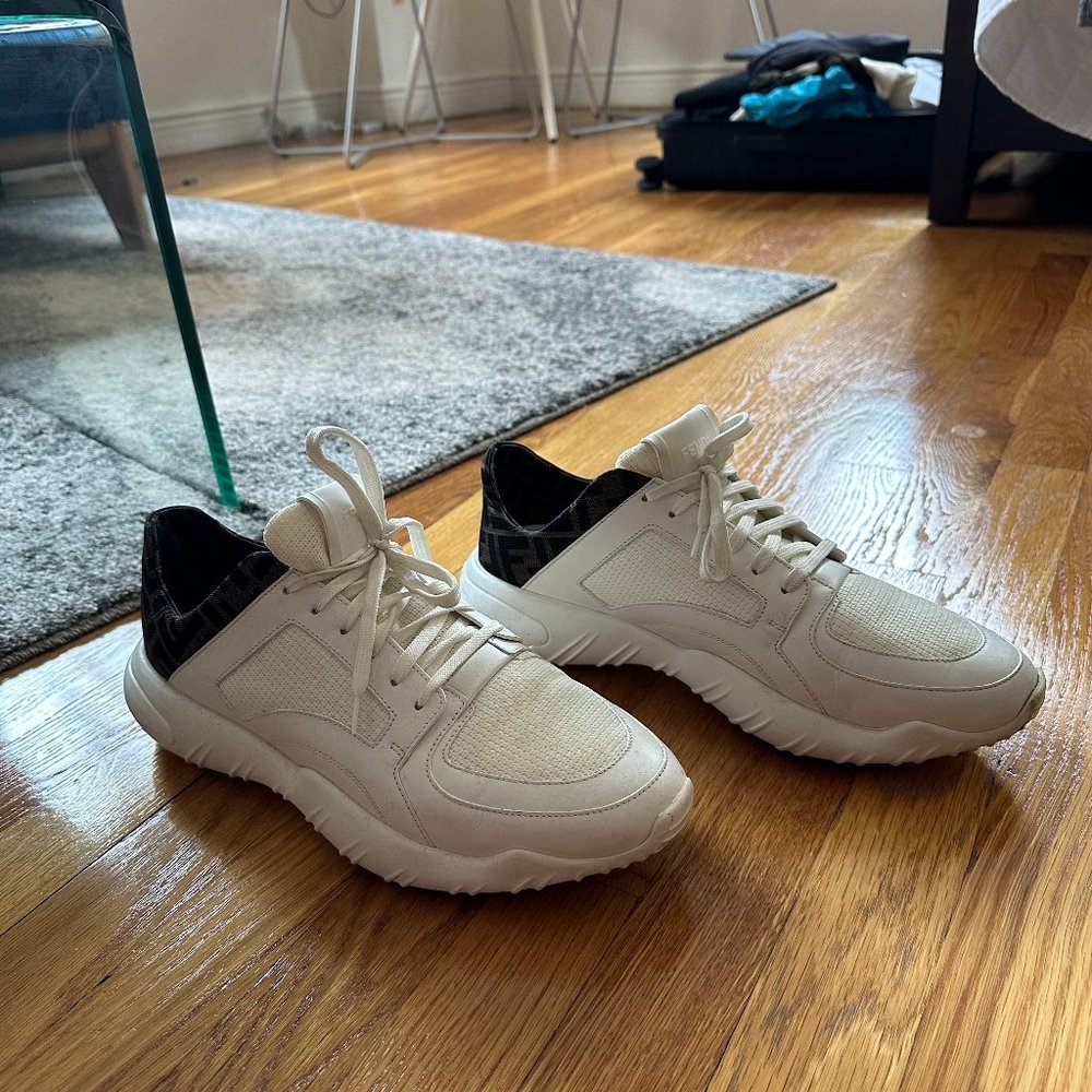Fendi Logo Sneakers Size 9.5 (Fits like Size US 11)